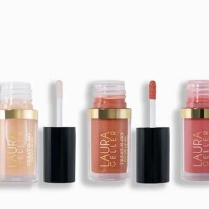 Laura Geller Lip Oil Trio Treat In Go - Fast Track - Photo Finish - Home Stretch